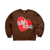 "With Love" Logo Crewneck Sweatshirts